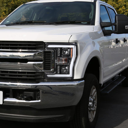 17 Ford F-250 F-350 F-450 Spec-D black lighting upgrade