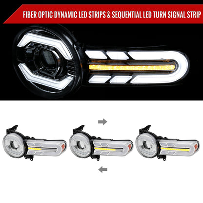 2008 FJ Cruiser Spec-D chrome aftermarket headlights