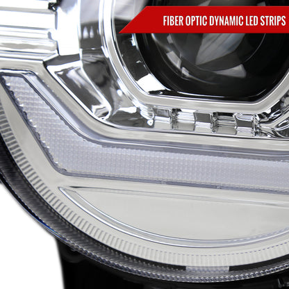 Spec-D 2011 FJ Cruiser chrome custom headlights