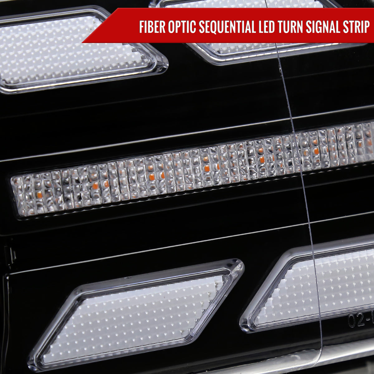 Spec-D 2007-2014 Toyota FJ Cruiser SEQ Projector Black Headlights