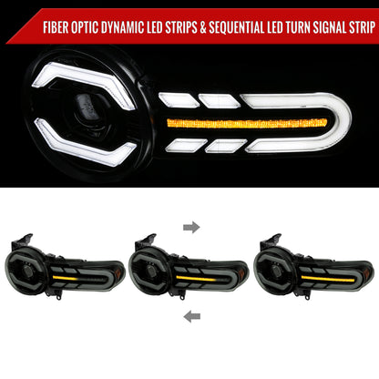 2008 FJ Cruiser Spec-D black aftermarket headlights