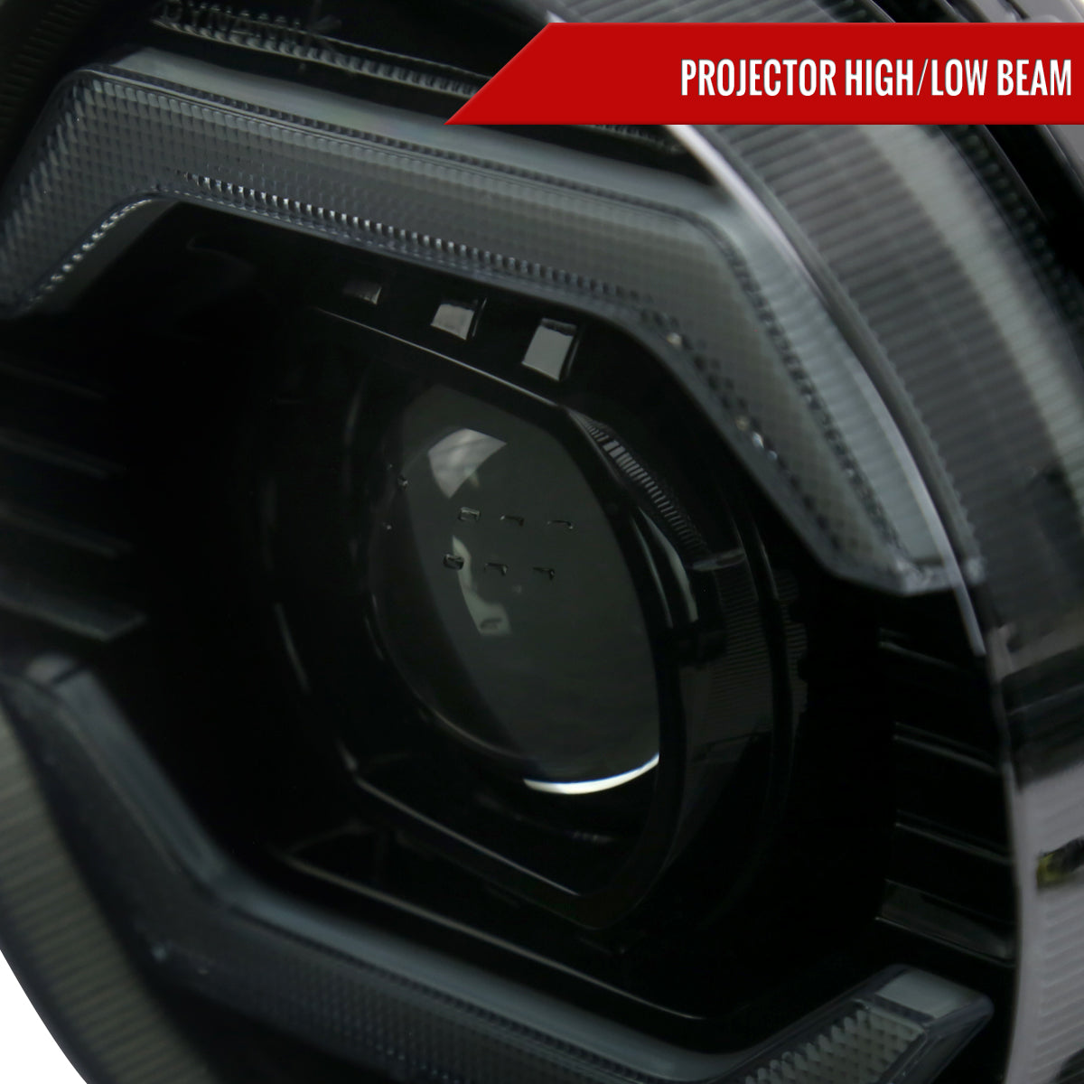 2010 FJ Cruiser Spec-D black headlights