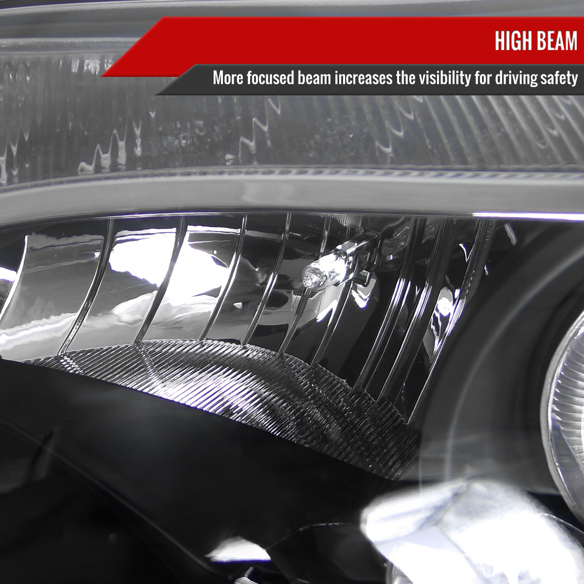 2012 Ford Focus Strip Spec-D black headlights