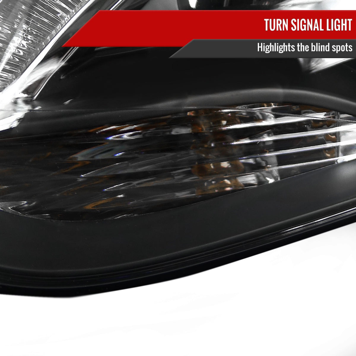 Spec-D 2013 Ford Focus Strip black custom headlights