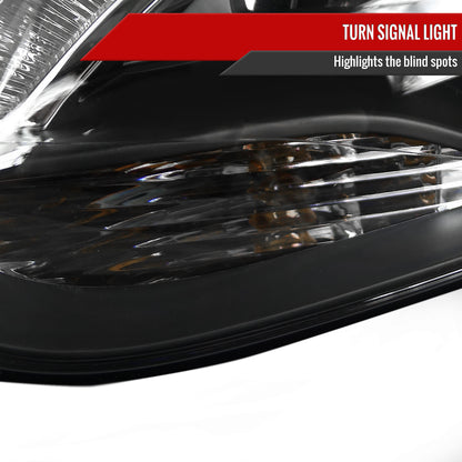 Spec-D 2013 Ford Focus Strip black custom headlights