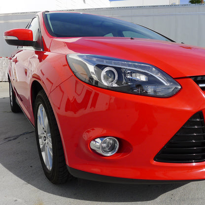 12 Ford Focus Strip Spec-D black lighting upgrade