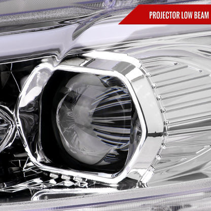 Spec-D 2015 Ford Fusion chrome sequential headlights