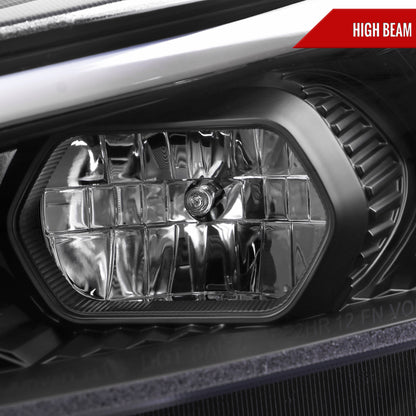 2016 Ford Fusion Spec-D black headlights