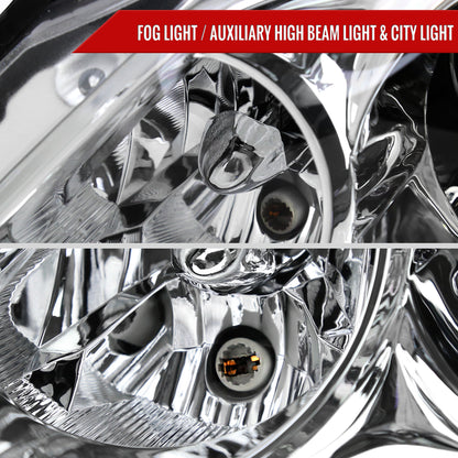 2011 G37 Q60 2DR OE Spec-D chrome headlights