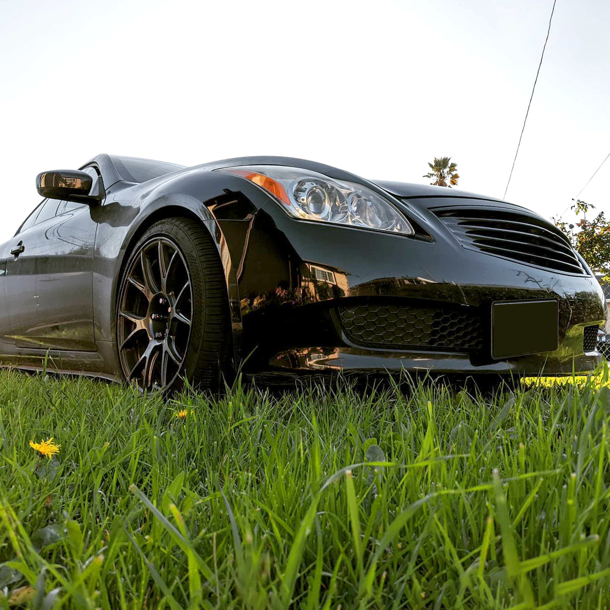 11 G37 Q60 2DR OE Spec-D chrome lighting upgrade