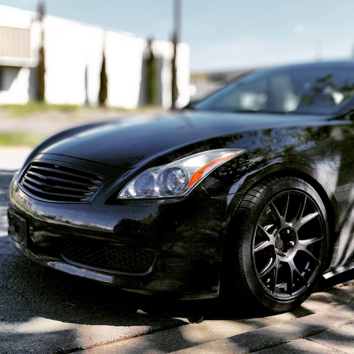 Spec-D 12 G37 Q60 2DR OE chrome headlights