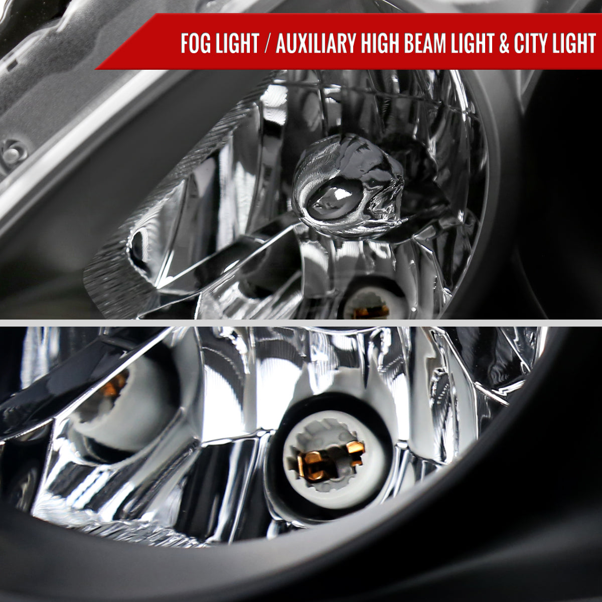 Spec-D 2008-2013 Infiniti G37/2014-2015 Q60 2 Door 2DR/Convertible OE Style Projector Black Headlights