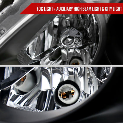 Spec-D 2008-2013 Infiniti G37/2014-2015 Q60 2 Door 2DR/Convertible OE Style Projector Black Headlights