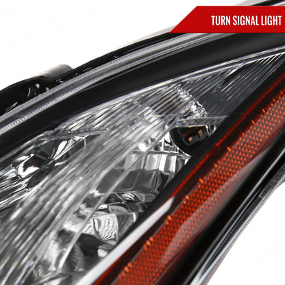 Spec-D 2008-2013 Infiniti G37/2014-2015 Q60 2 Door 2DR/Convertible OE Style Projector Black Headlights