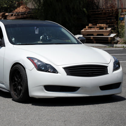Spec-D 2008-2013 Infiniti G37/2014-2015 Q60 2 Door 2DR/Convertible OE Style Projector Black Headlights