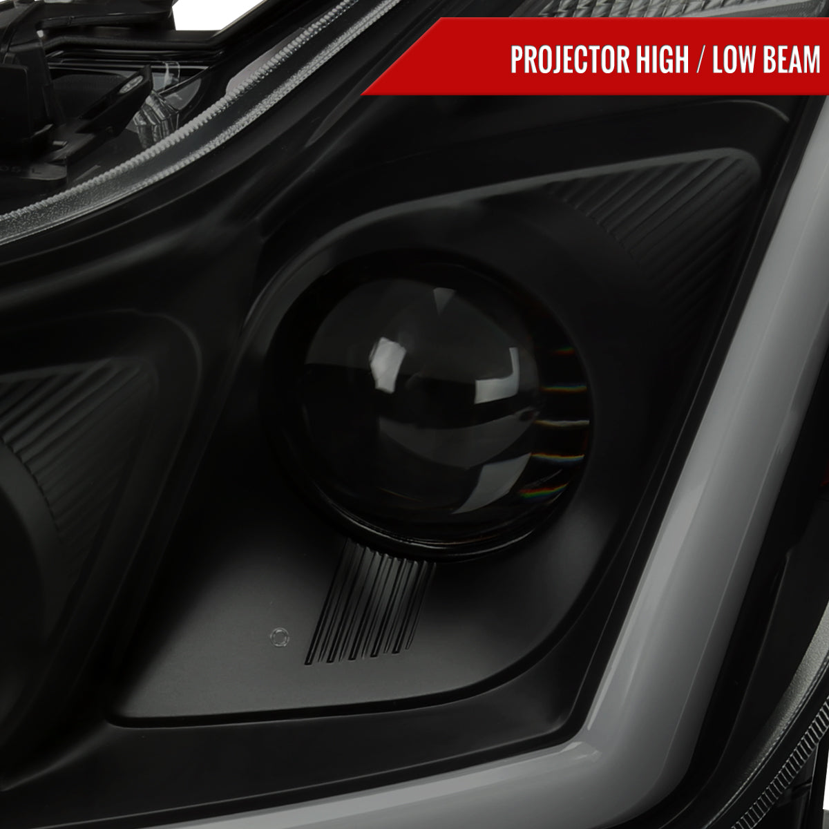 2011 G37 Q60 2DR Pro Spec-D black headlights