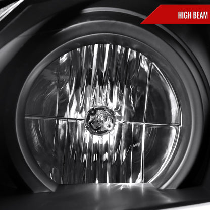 Spec-D 2005-2010 Pontiac G6 Projector OE Style with LED Bar Turn Signal Black Headlights