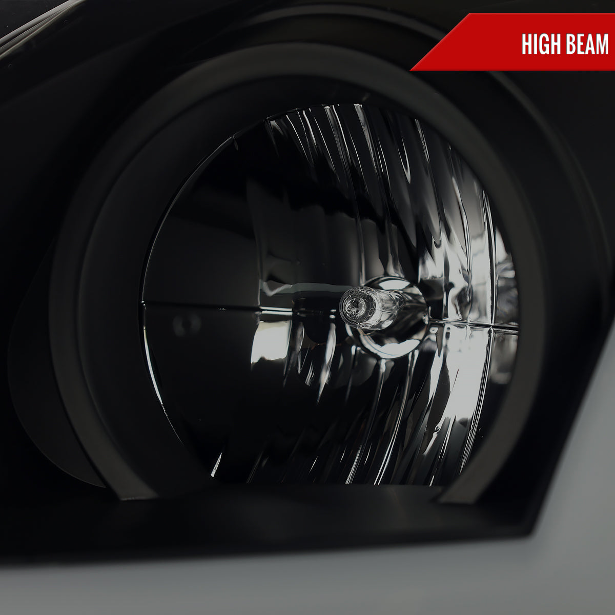 Spec-D 2009 Pontiac G6 StripSEQ black custom headlights