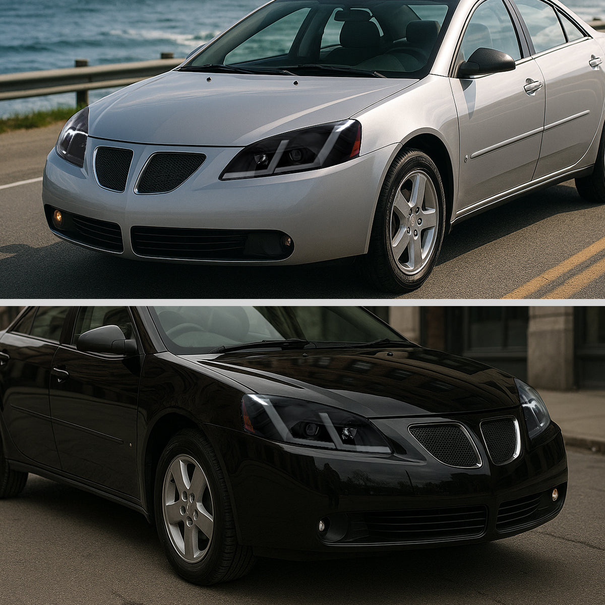 08 Pontiac G6 StripSEQ Spec-D black lighting upgrade