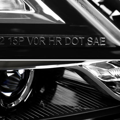 Spec-D 14 Impala OE Pro - jet black passenger-side headlights