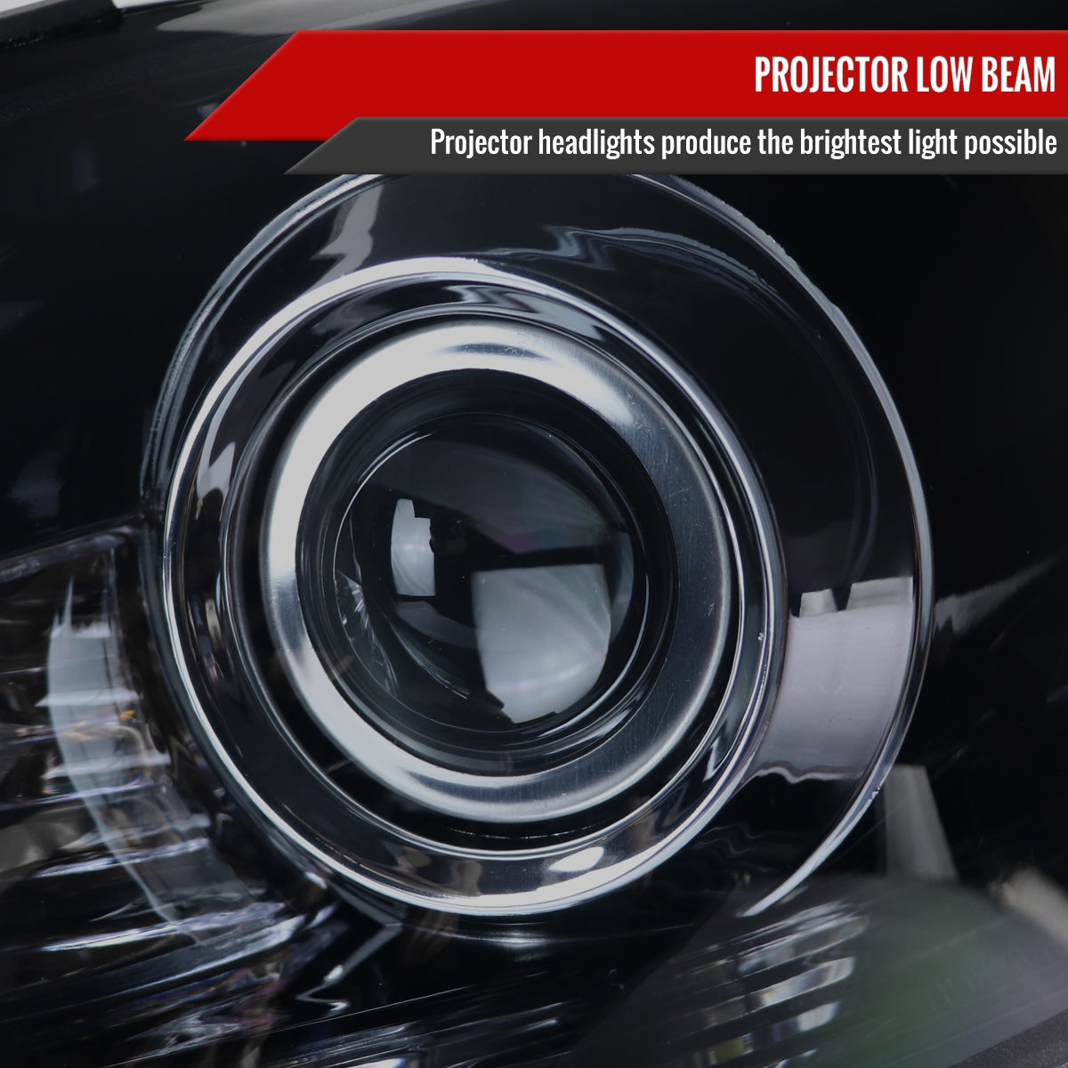 Spec-D 2008 Lexus IS250 IS350 projector black sequential headlights