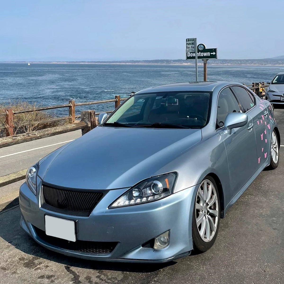 Spec-D 2006-2010 Lexus IS250/IS350 LED Projector w/ Sequential Turn Signals Black Headlights