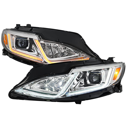 Spec-D 2019 Chevy Malibu chrome headlights upgrade