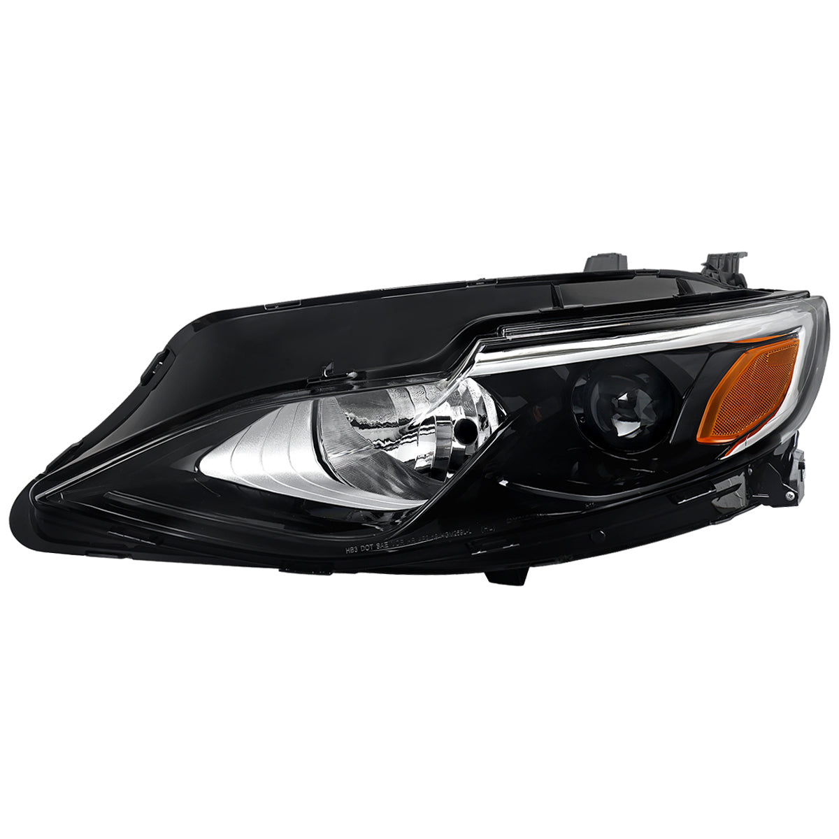 Spec-D 2019 Chevy Malibu OE GL black headlights upgrade