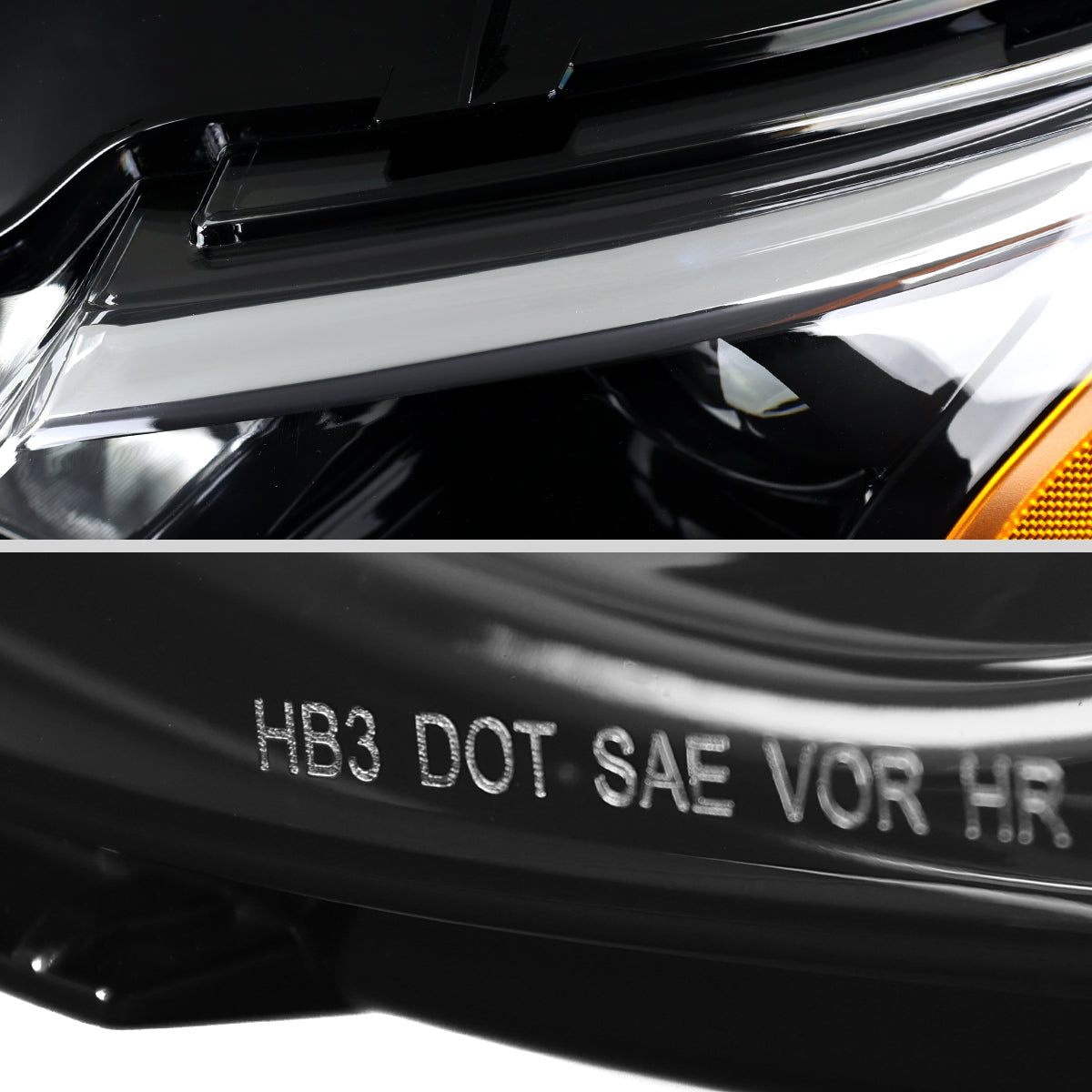 Spec-D 19 Chevy Malibu OE GL black headlights