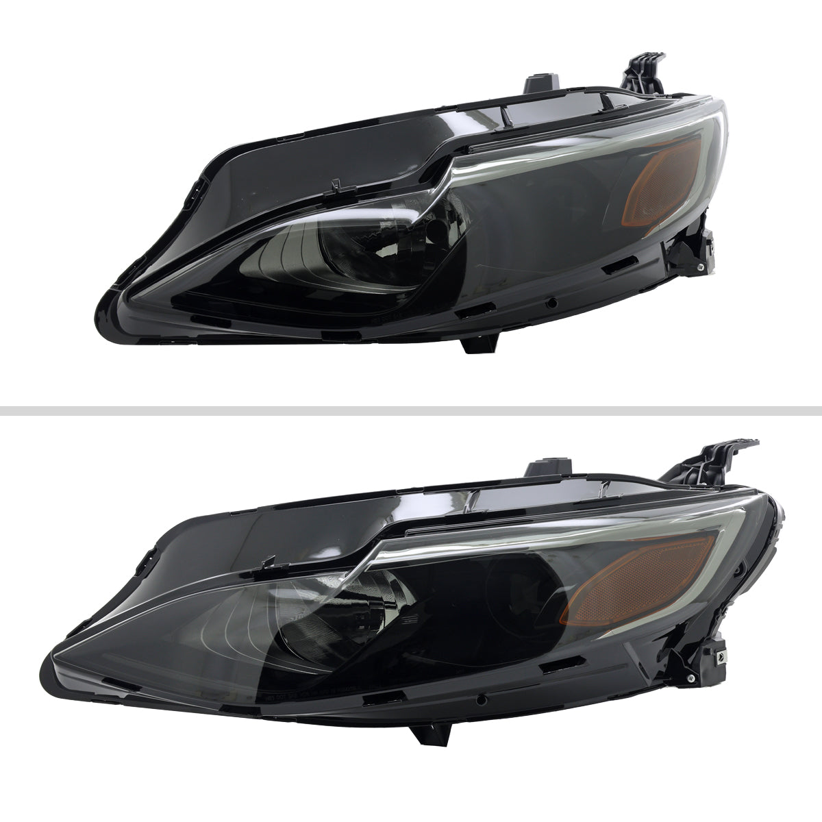 2020 Chevy Malibu OE Spec-D black aftermarket headlights