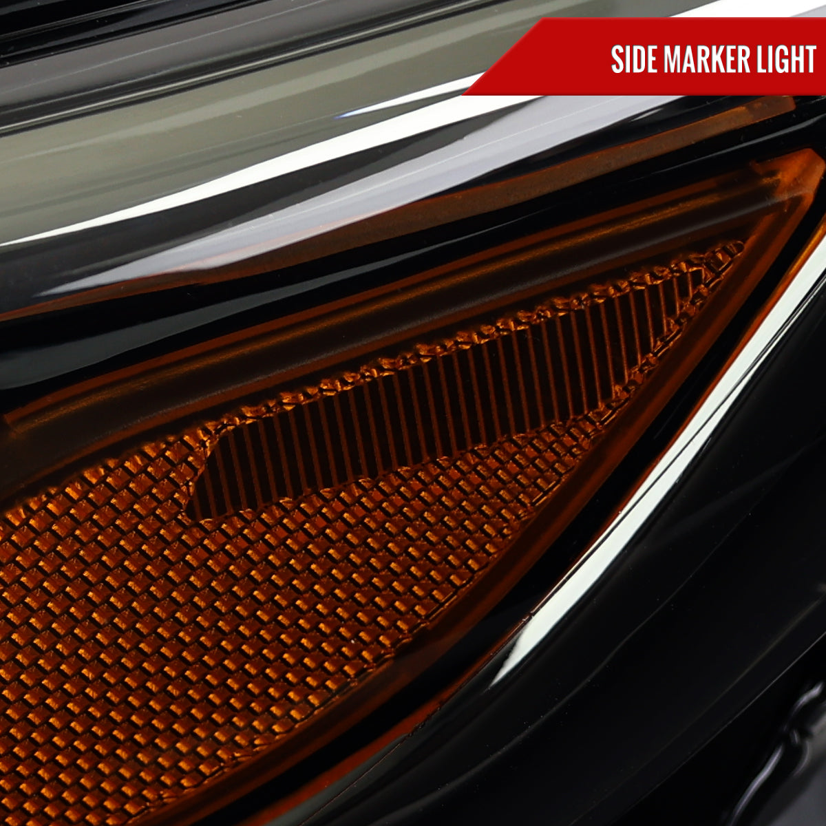 Spec-D 2023 Chevy Malibu OE black custom headlights