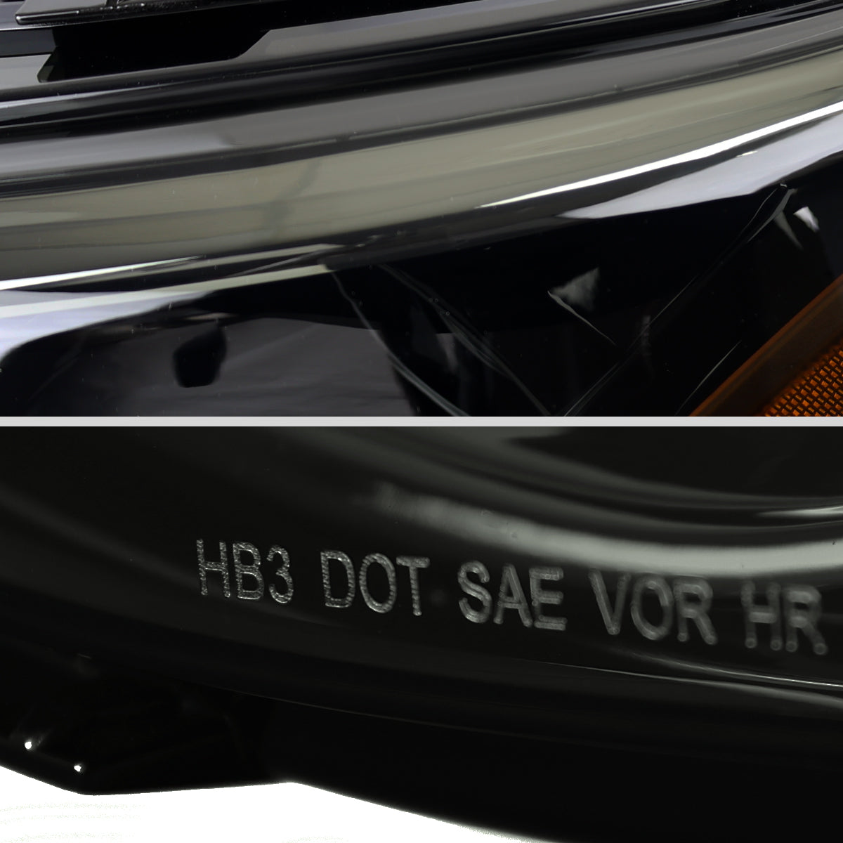 Spec-D 19 Chevy Malibu OE black headlights