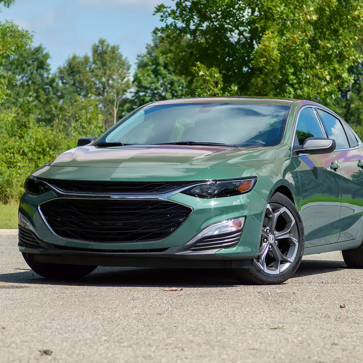 Spec-D 23 Chevy Malibu OE black headlights