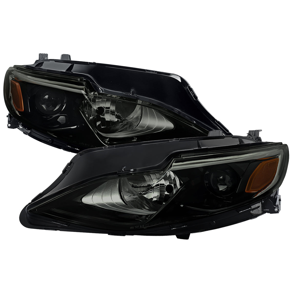 Spec-D 2019 Chevy Malibu OE black headlights upgrade