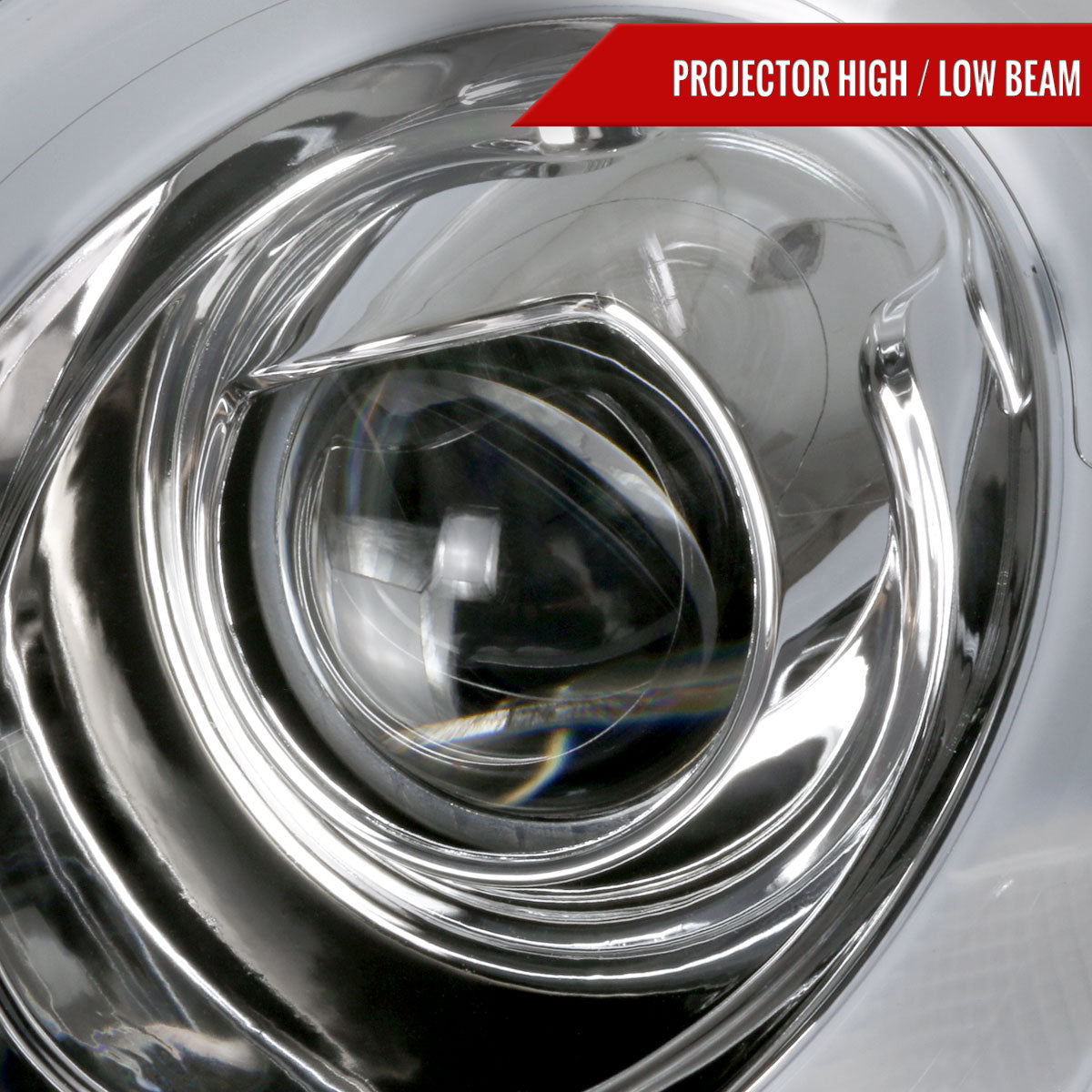 Spec-D 2009 Mini Cooper R55 R56 chrome headlights