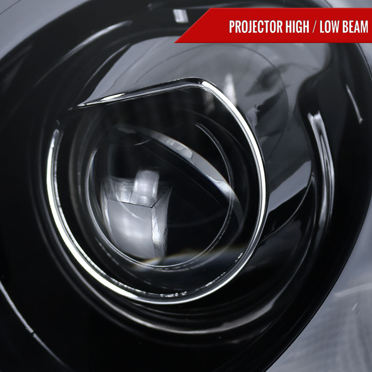 Spec-D 2009 Mini Cooper R55 R56 black headlights