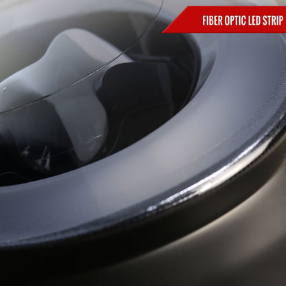 2010 Mini Cooper R55 R56 Spec-D black headlights