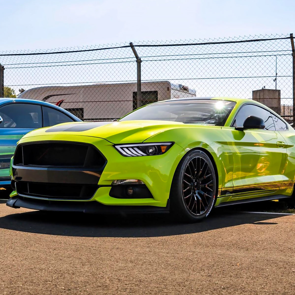 15 Ford Mustang HID-Type Spec-D black lighting upgrade