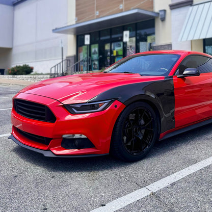 15 Mustang Shelby HID Xenon Spec-D black lighting upgrade