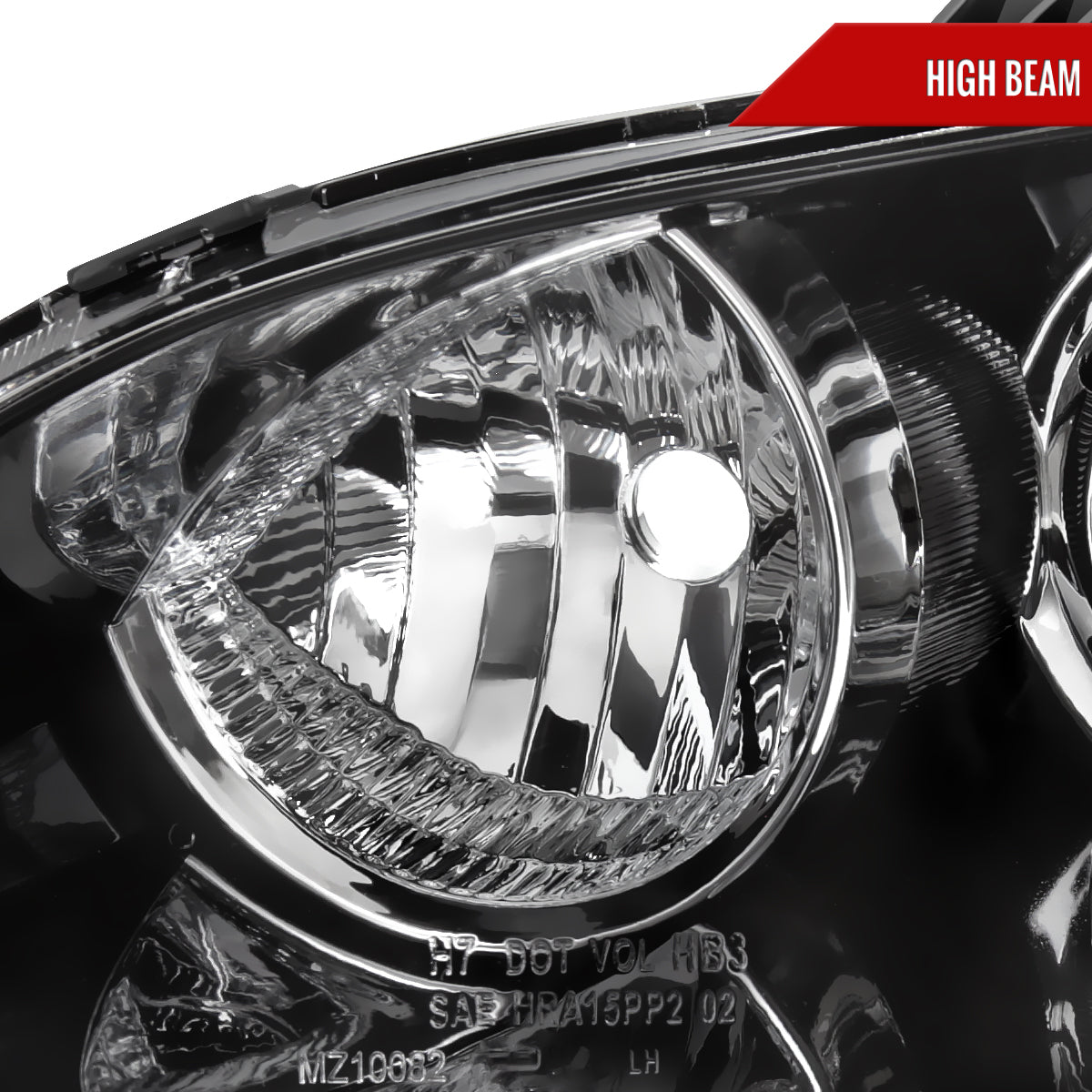 Spec-D 2004-2009 Mazda 3 4DR Projector Black Headlights MZ3044JM