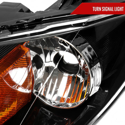 Spec-D 2008 Mazda 3 sedan black custom headlights