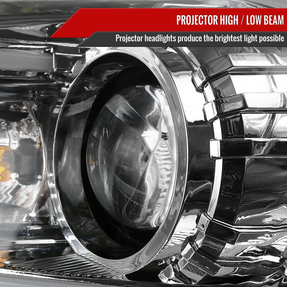 Spec-D 2012 Mazda LED Strip chrome headlights