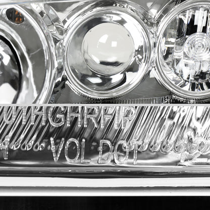 Spec-D 03 Mazda OE chrome headlights
