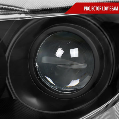 Spec-D 2003-2005 Mazda 6 OE Style Projector Black Headlights