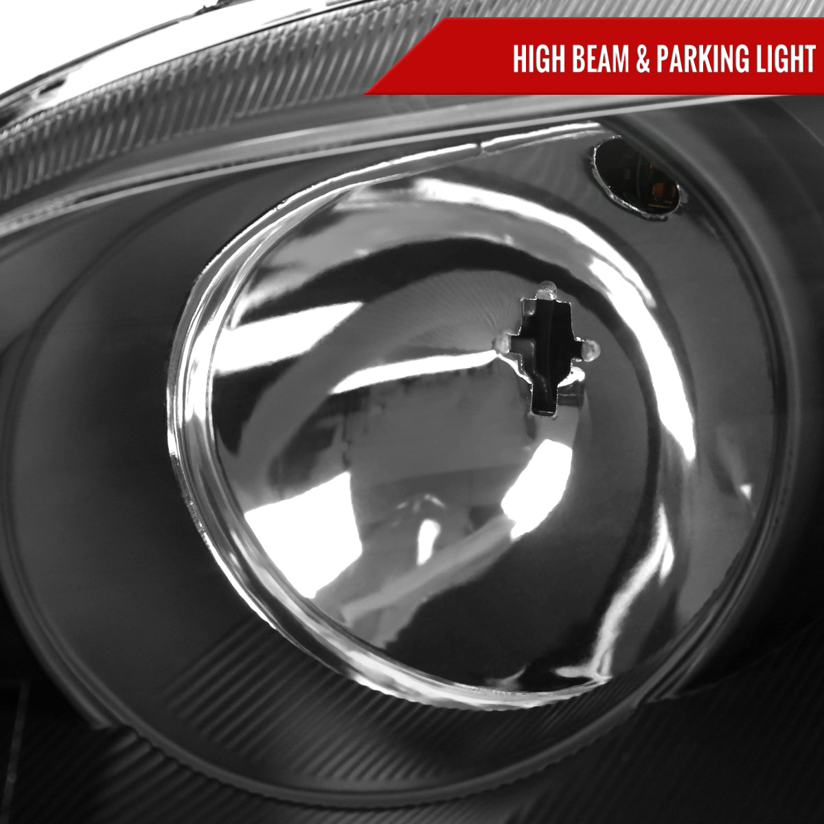 Spec-D 2003-2005 Mazda 6 OE Style Projector Black Headlights