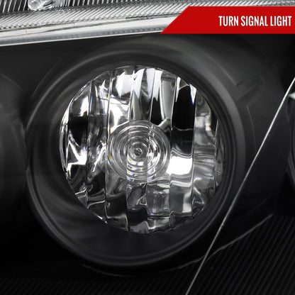 Spec-D 2003-2005 Mazda 6 OE Style Projector Black Headlights