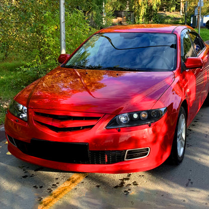 Spec-D 2003-2005 Mazda 6 OE Style Projector Black Headlights