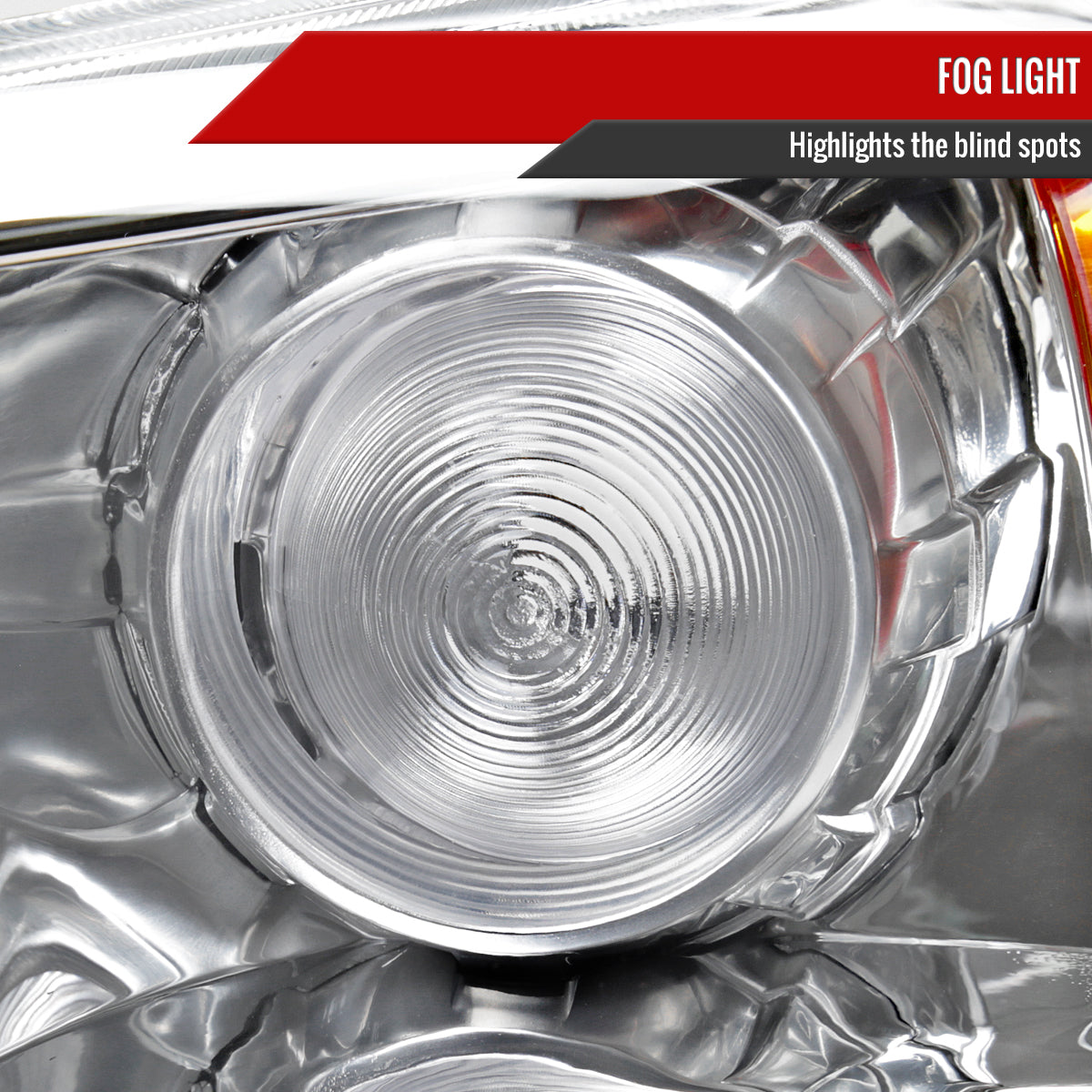 Spec-D 2007 Honda Pilot chrome custom headlights