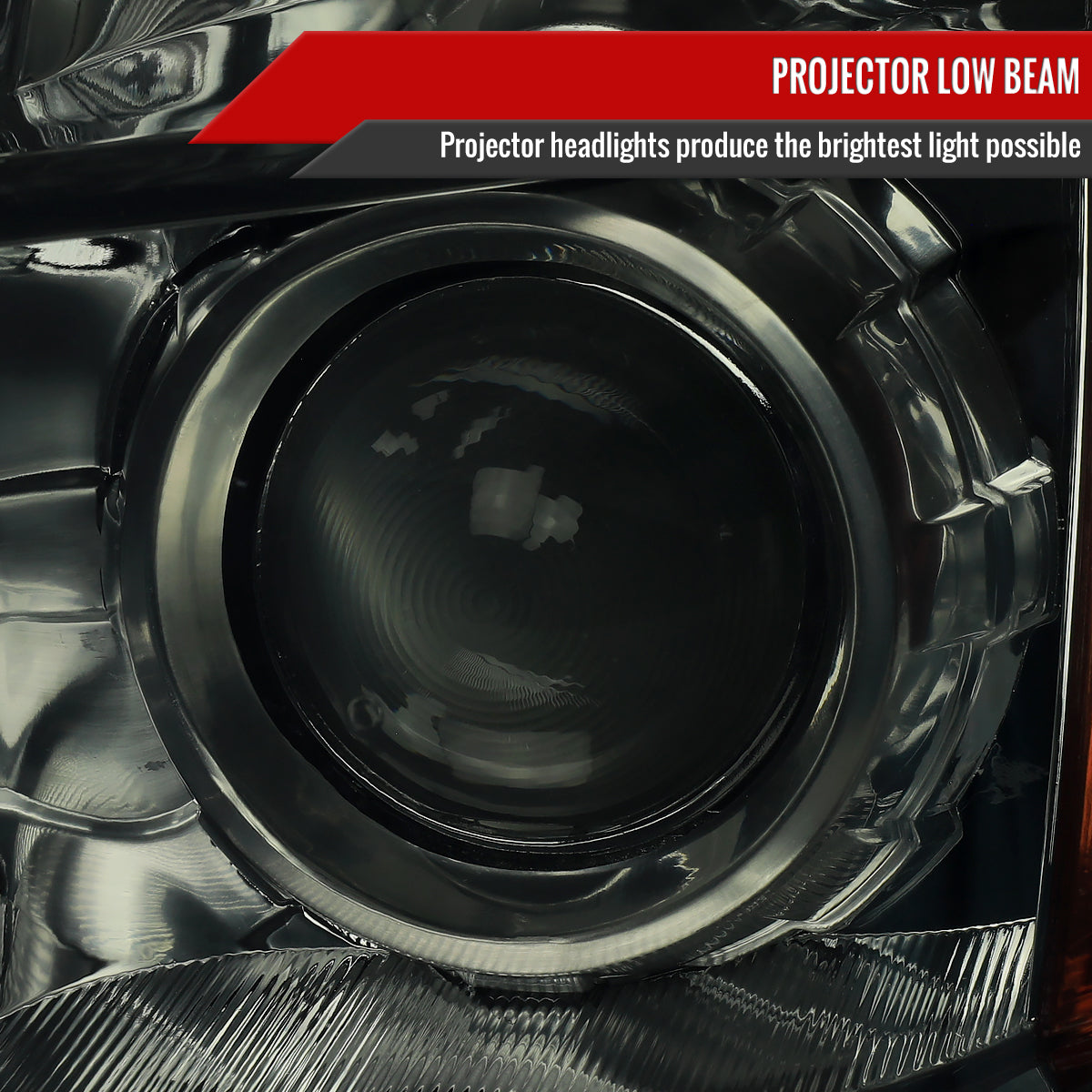 2007 Honda Pilot Spec-D chrome aftermarket projector headlights