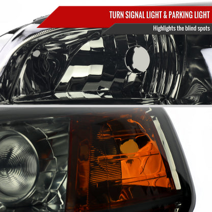 Spec-D 2007 Honda Pilot chrome custom projector headlights